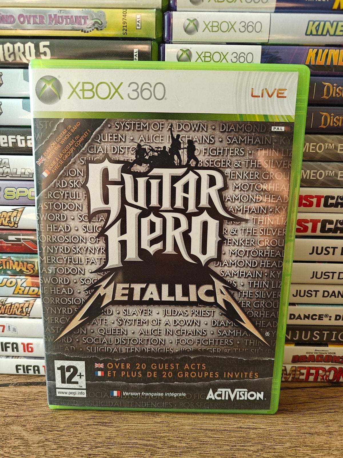 guitar Hero metallica Xbox 360, Spelcomputers en Games, Avontuur en Actie, J, 1 speler, Ophalen of Verzenden
