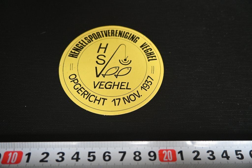 sticker Hengelsport vereniging Veghel HSV  1937, Verzamelen, Ophalen, Zo goed als nieuw