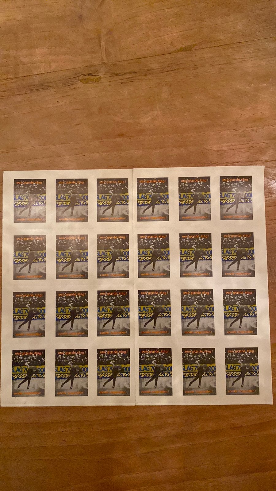 Sluitzegels spoorslag ‘70, Hobby en Vrije tijd, Stickers en Plaatjes, Ophalen, Nieuw, Plaatje
