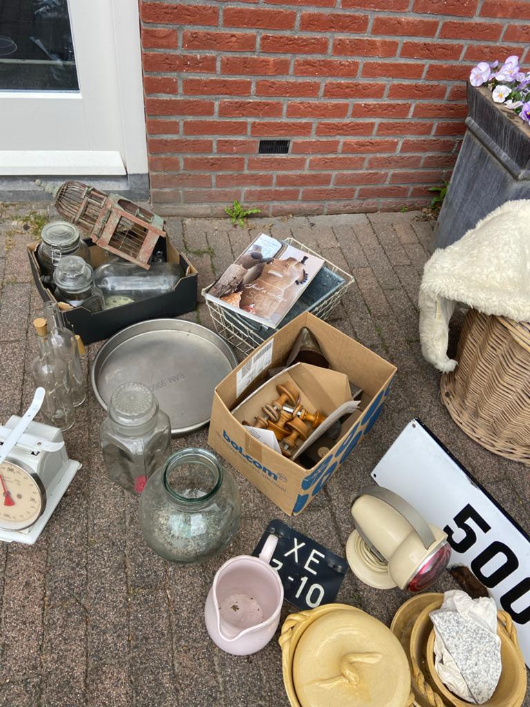 partij Brocante en Vintage Items - Grote Collectie, Ophalen