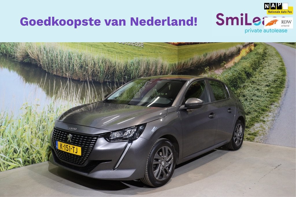 Peugeot 208 Peugeot 208 1.2 PureTech Active Pack | Navi | Ai, Auto's, Voorwielaandrijving, Stof, 1199 cc, Met garantie (alle)