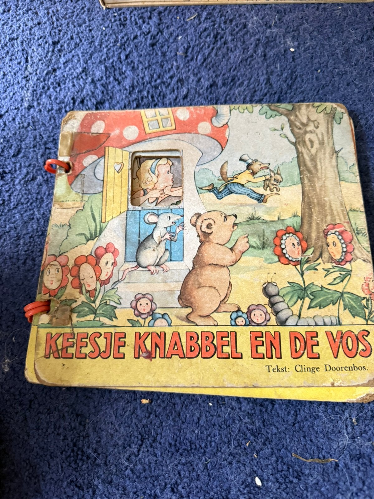 Oud prentenboek Keesje Knabbel en de vos, Boeken, Ophalen of Verzenden, Zo goed als nieuw