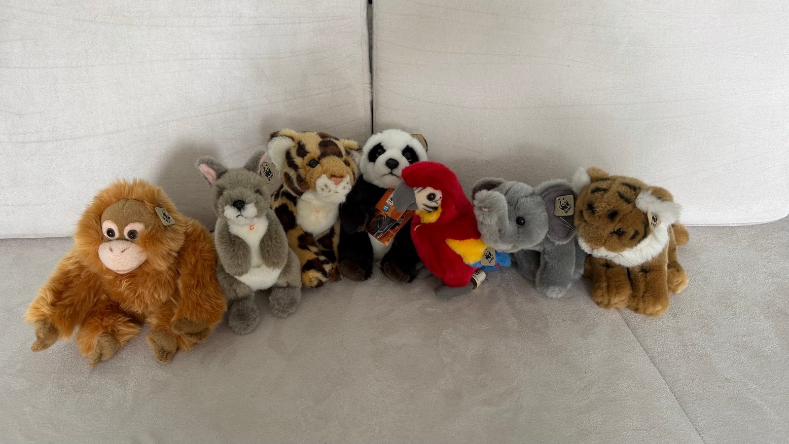 WWF wilde dieren knuffels, Overige merken, Overige karakters, Overige typen, Nieuw