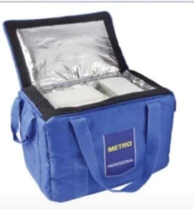 Professionele thermotas met klittenbandsluiting - 52x35x35 c, Ophalen of Verzenden, Nieuw, Koeltas, Koelelement