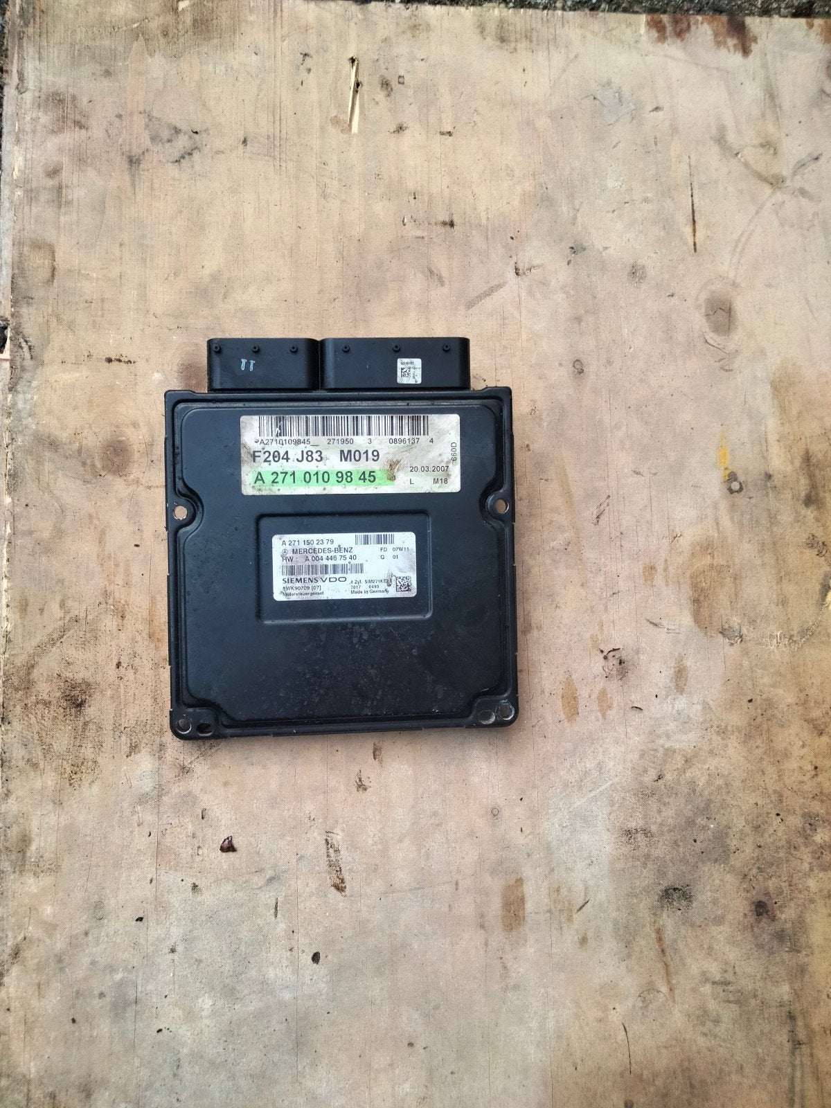 Mercedes w204 benzine ECU, Ophalen of Verzenden, Kabel of Snoer