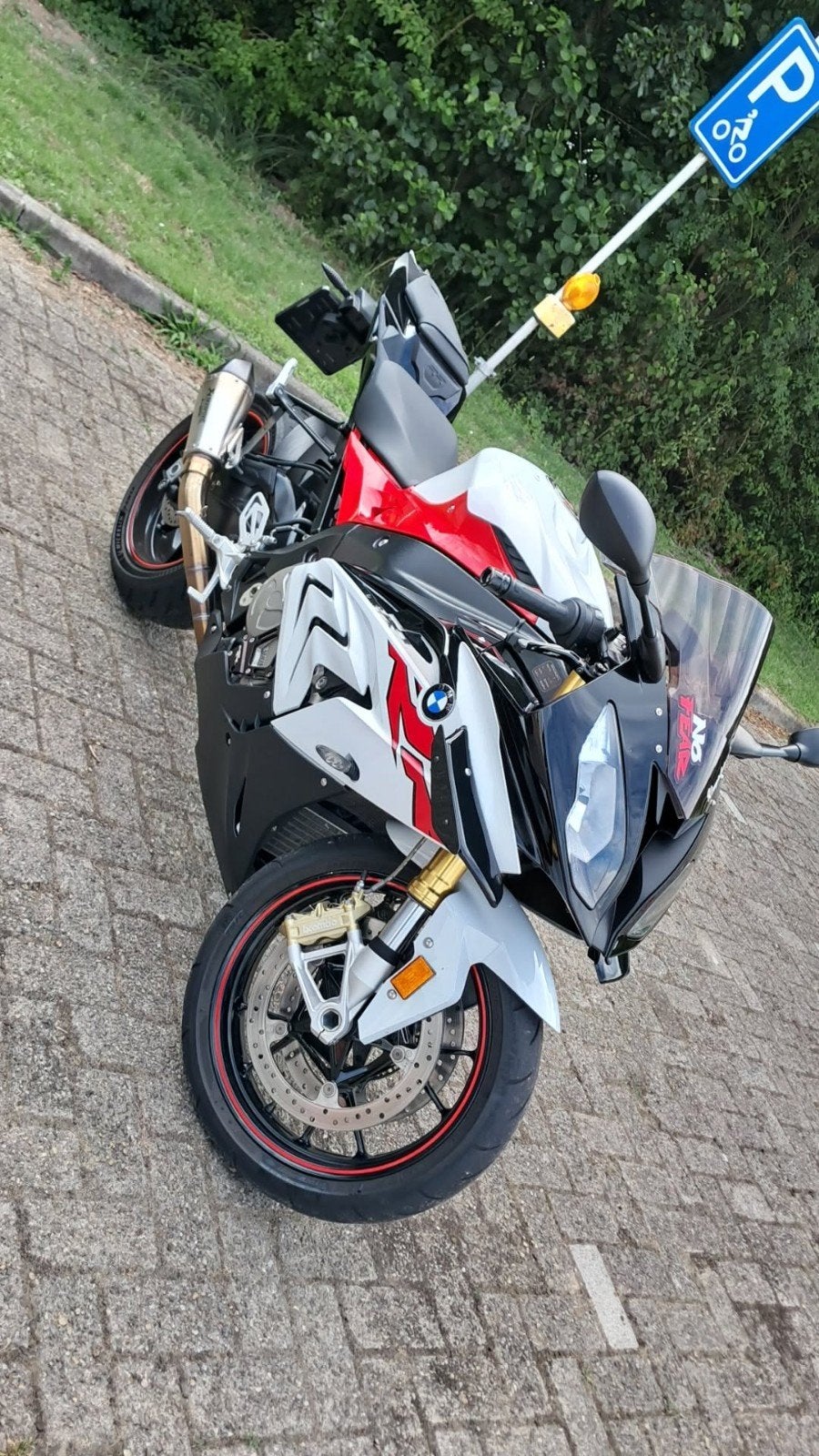 Bmw s1000rr 2018 (LICHTE SCHADE), 4 cilinders, Gebruikt, Super Sport, Particulier