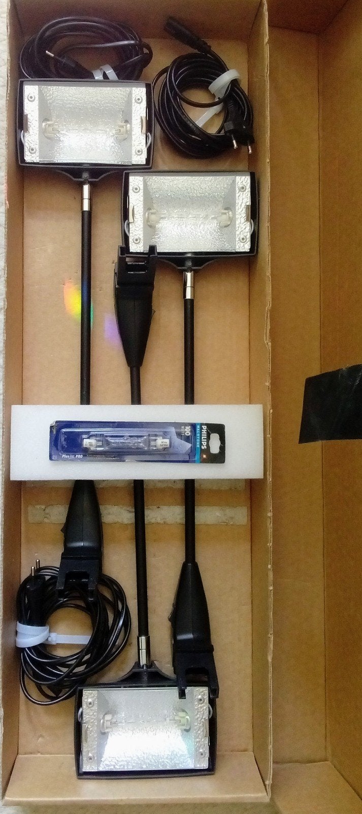 Set van 3 Nordic Light AB 200W Halogeen Lampen, Ophalen, Zo goed als nieuw, Modern