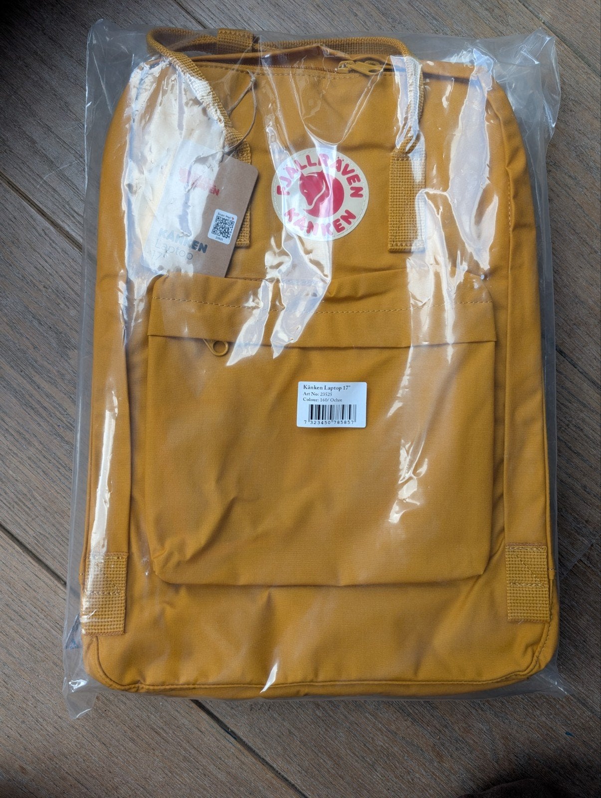 Fjällräven Kanken rugzak kleur oker geel, Sieraden, Tassen en Uiterlijk, Tassen | Rugtassen, Ophalen of Verzenden, Nieuw, Overige merken