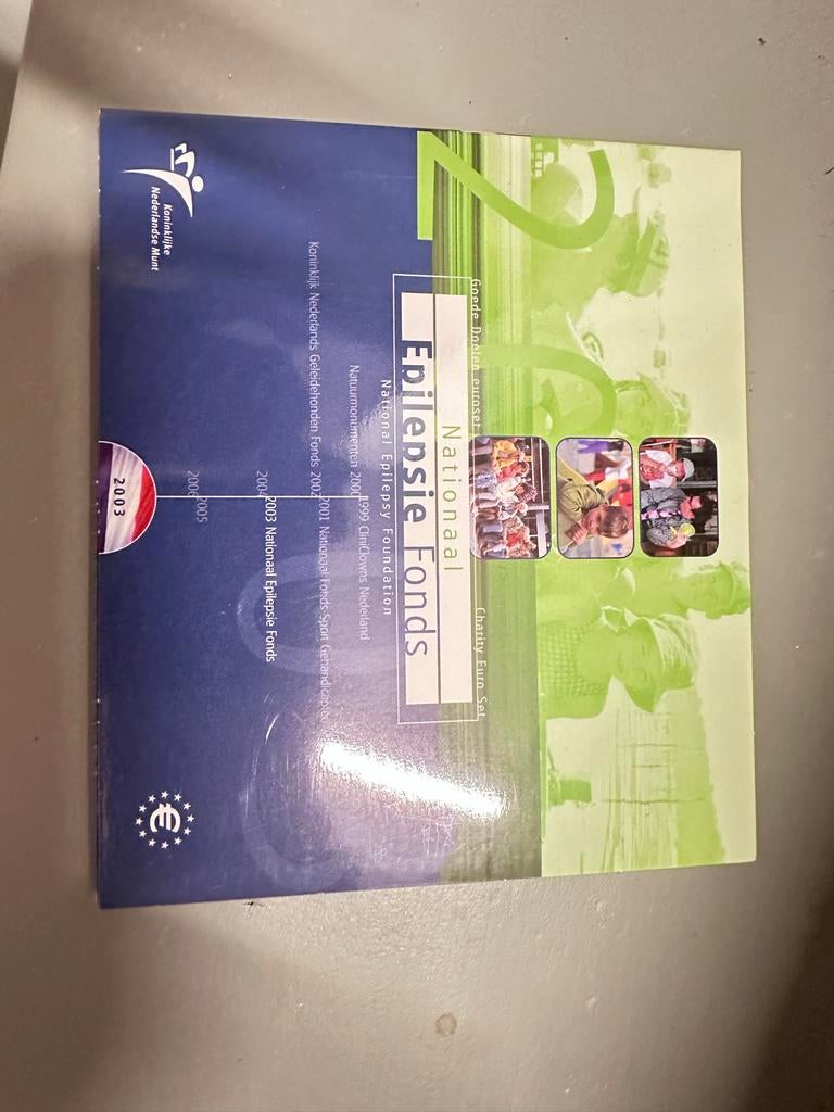 Goede Doelen Euroset 2003 Nationaal Epilepsie Fonds, Ophalen of Verzenden