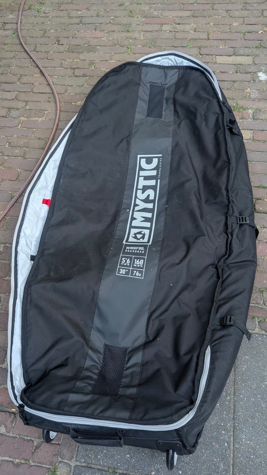Mystic Wing Foil Boardbag 168x76cm - Zo goed als nieuw, Watersport en Boten, Golfsurfen, Ophalen, Zo goed als nieuw, Overige typen