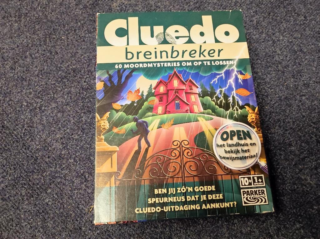 Cluedo reisspel, Verzenden, Zo goed als nieuw, Reisspel