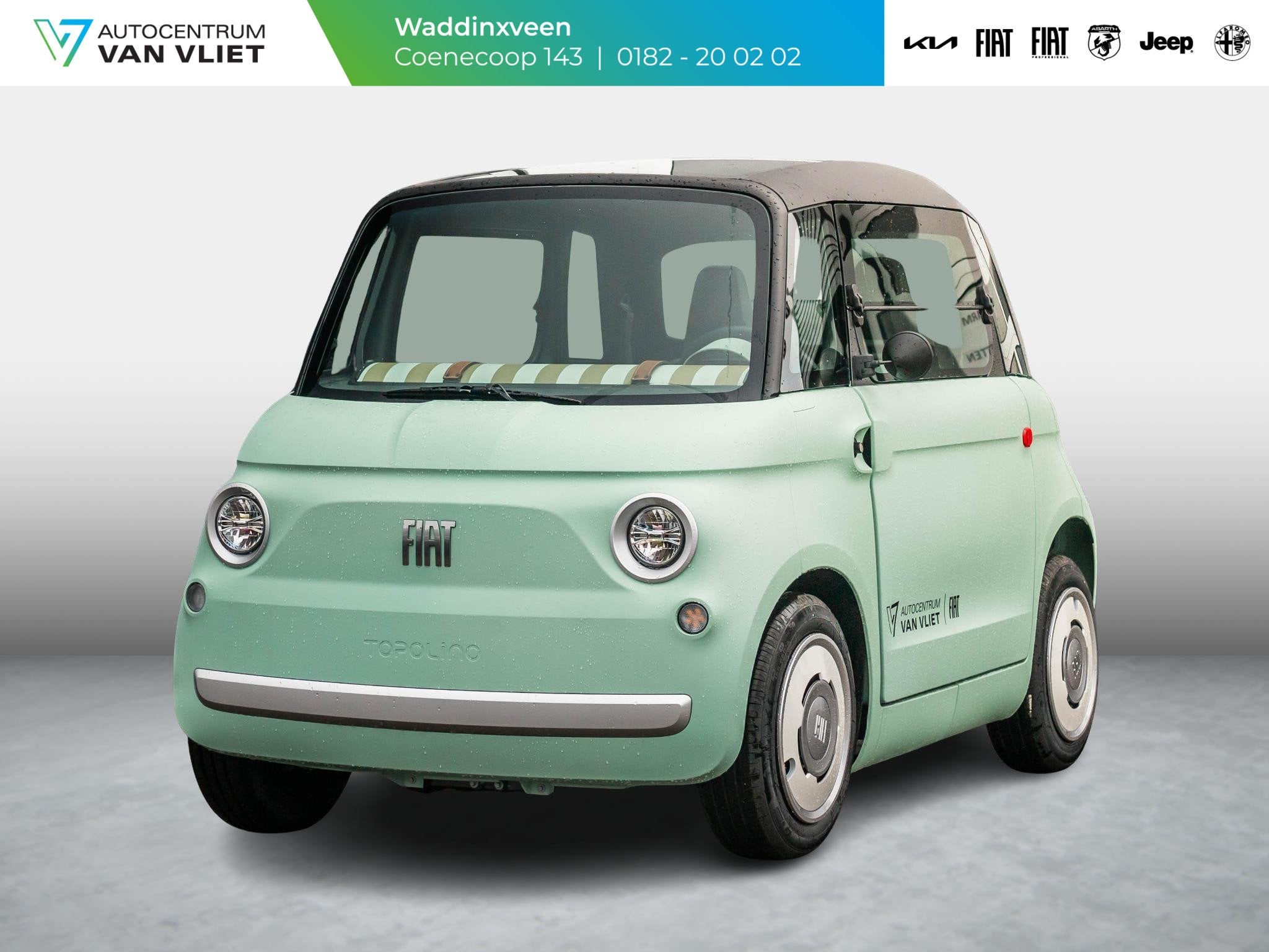 Fiat Topolino Base | Uit voorraad leverbaar ! | Actieradius, Auto's, 400 kg, Overige kleuren, Met garantie (alle), 75 km