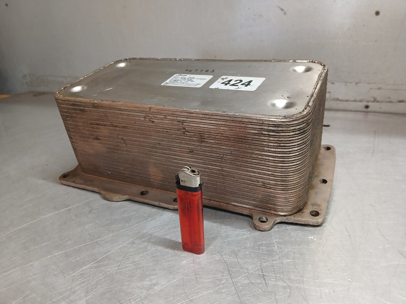 Grote RVS warmtewisselaar, B, Minder dan 30 cm, Overige typen, Nieuw