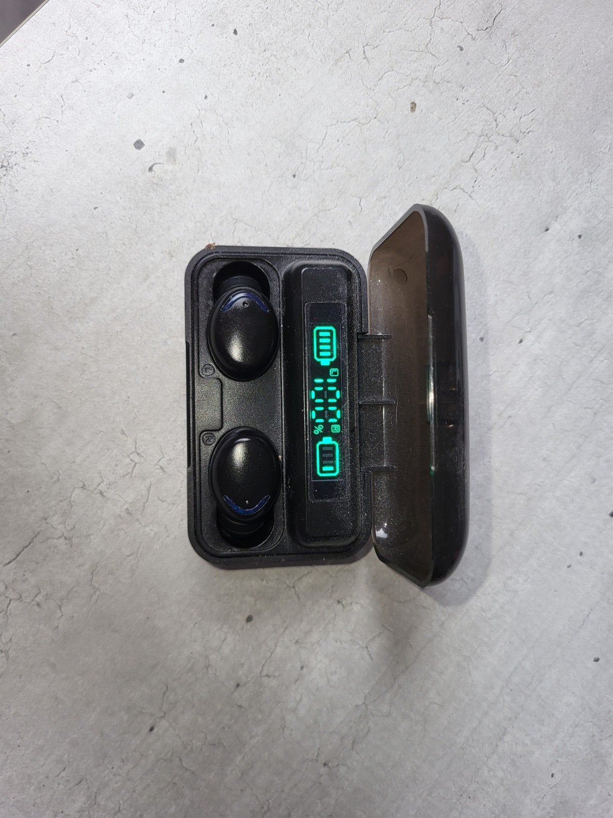 Draadloze In-ear Koptelefoon met Oplaadcase Zwart, Audio, Tv en Foto, Koptelefoons, Overige merken, In-ear, Gebruikt, Draadloos