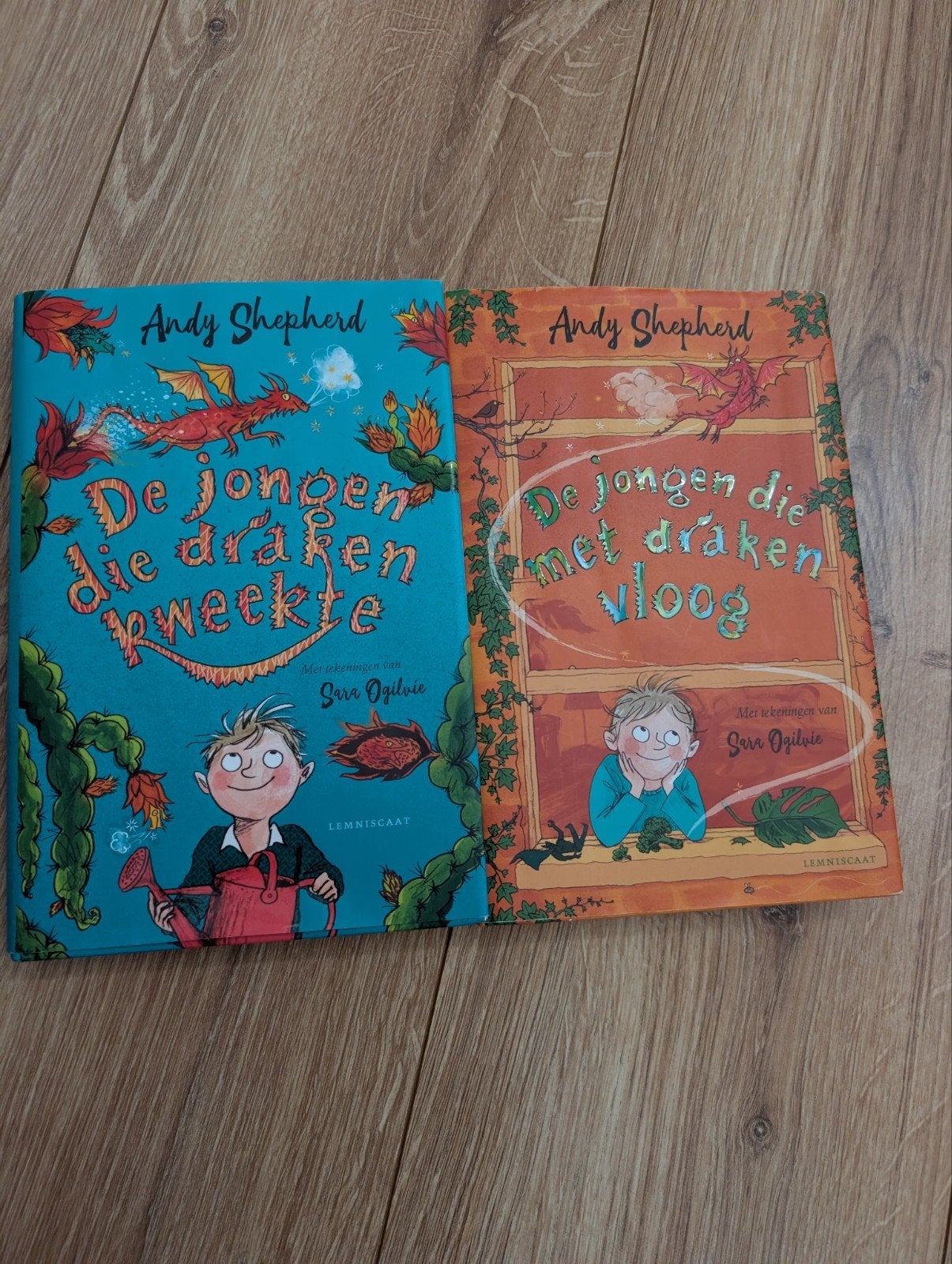 De jongen die draken kweekte & vloog - Andy Shepherd, Boeken, Ophalen of Verzenden, Zo goed als nieuw, Andy Shepherd, Fictie