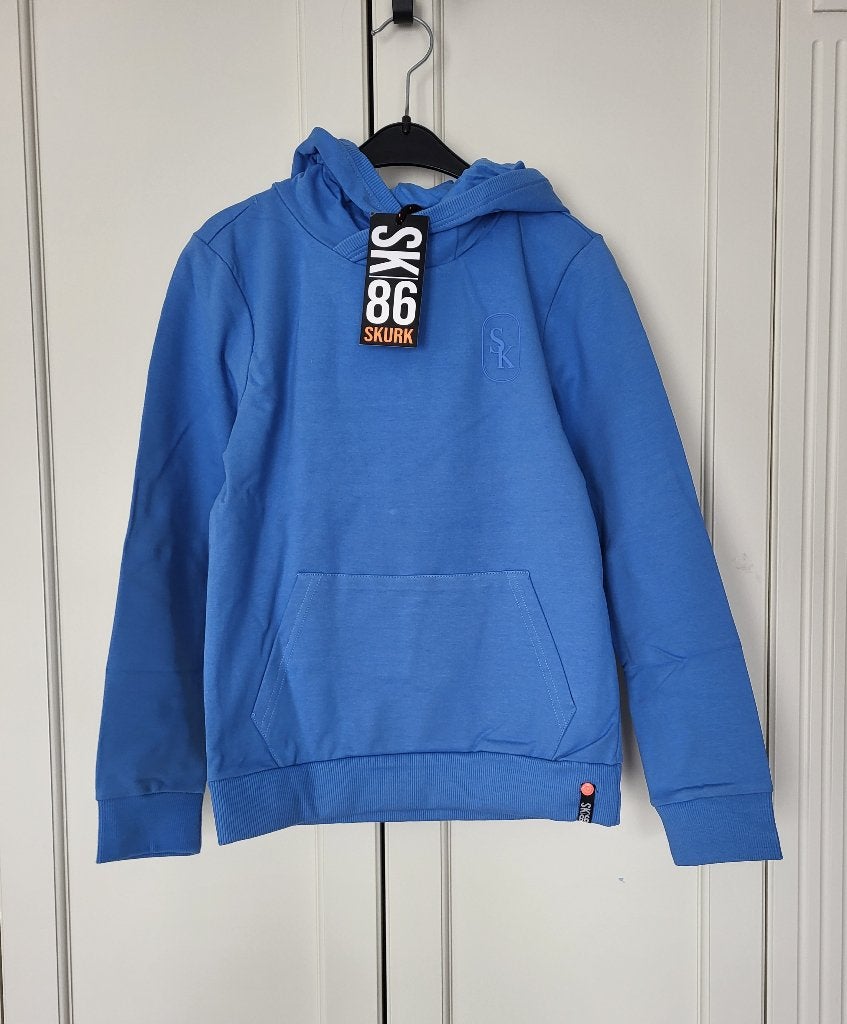 Nieuw! Skurk hoodie, lichtblauw, jongen, maat 134/140, Skurk, Trui of Vest, Nieuw, Ophalen of Verzenden