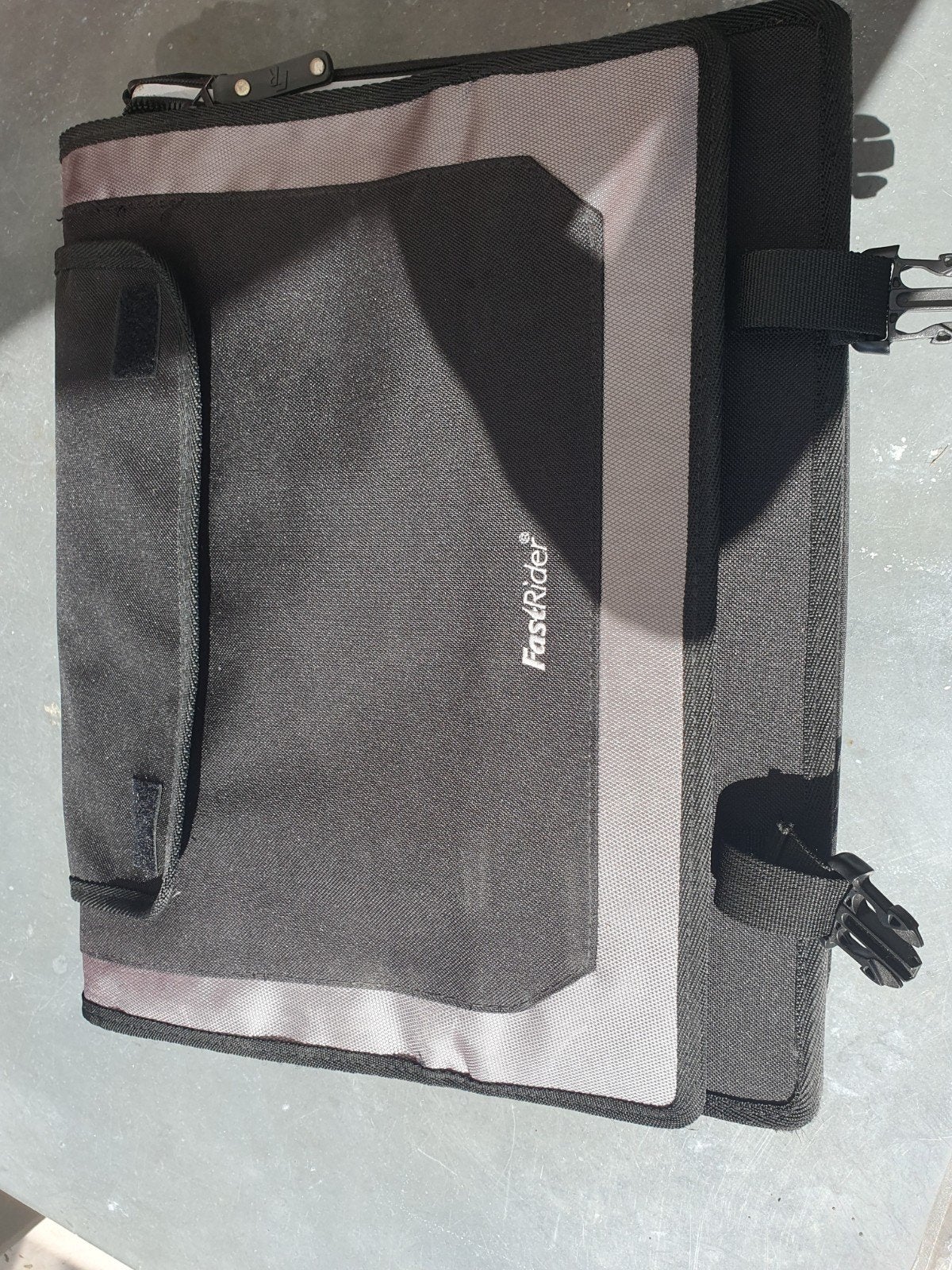 Fietstas laptop - Zwart/Grijs, Ophalen, Gebruikt, FastRider