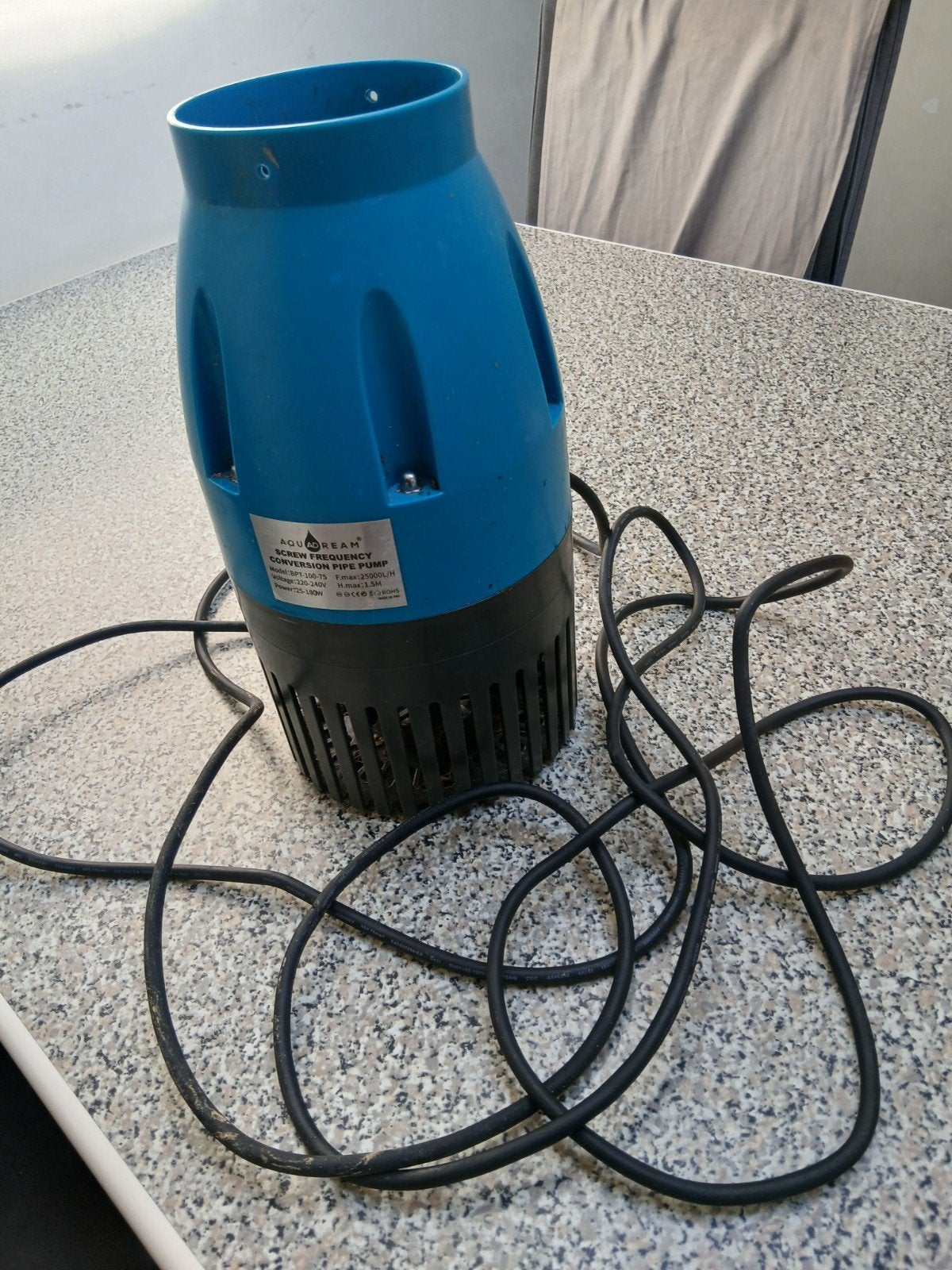 AQUADREAM vijverpomp BPT-100-75 defect, Ophalen, Gebruikt, Elektrisch, Overige typen