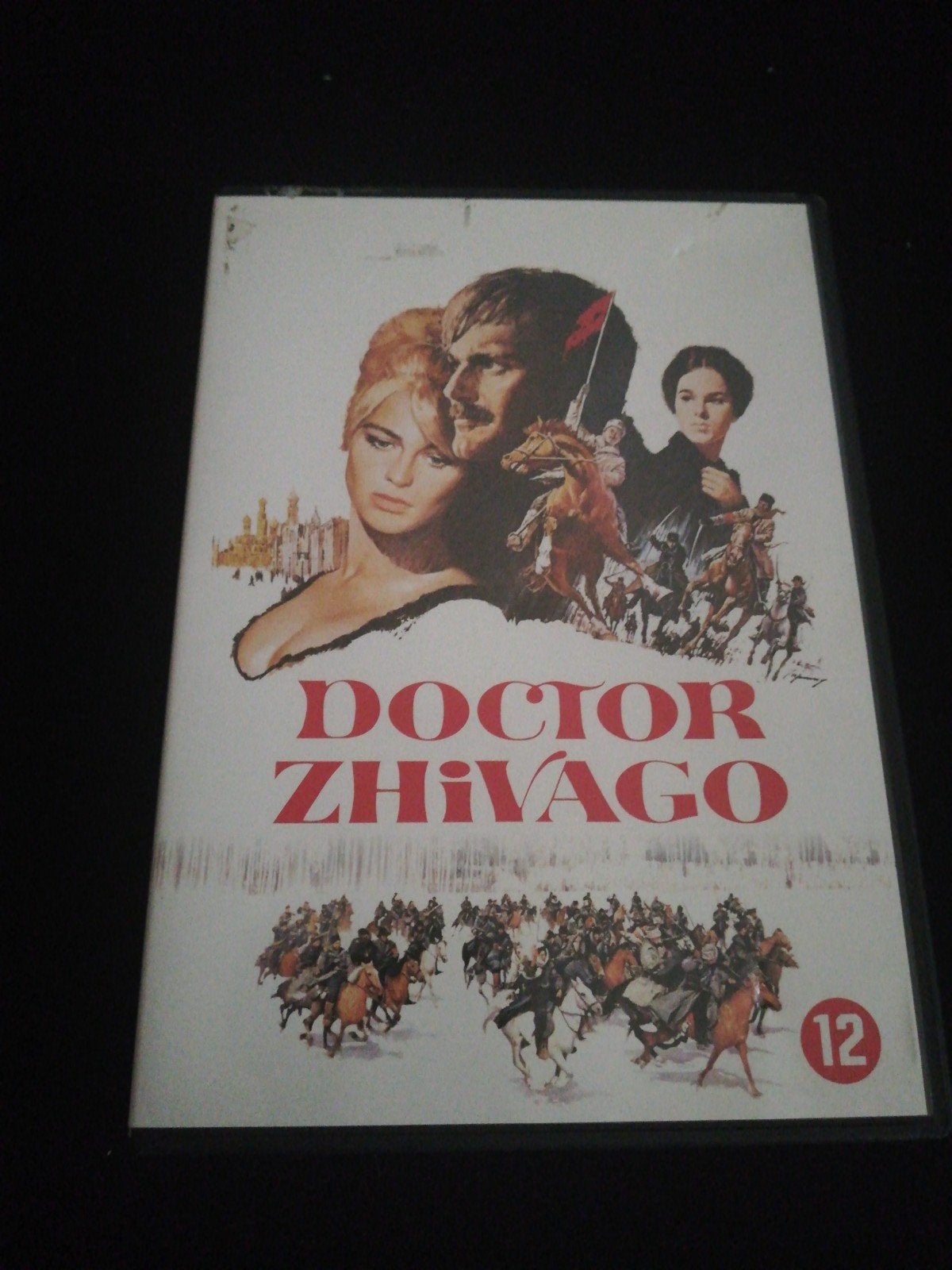Doctor Zhivago (DVD) Omar Sharif, Nederlands, Inclusief doosje, Ophalen of Verzenden, Oorlog