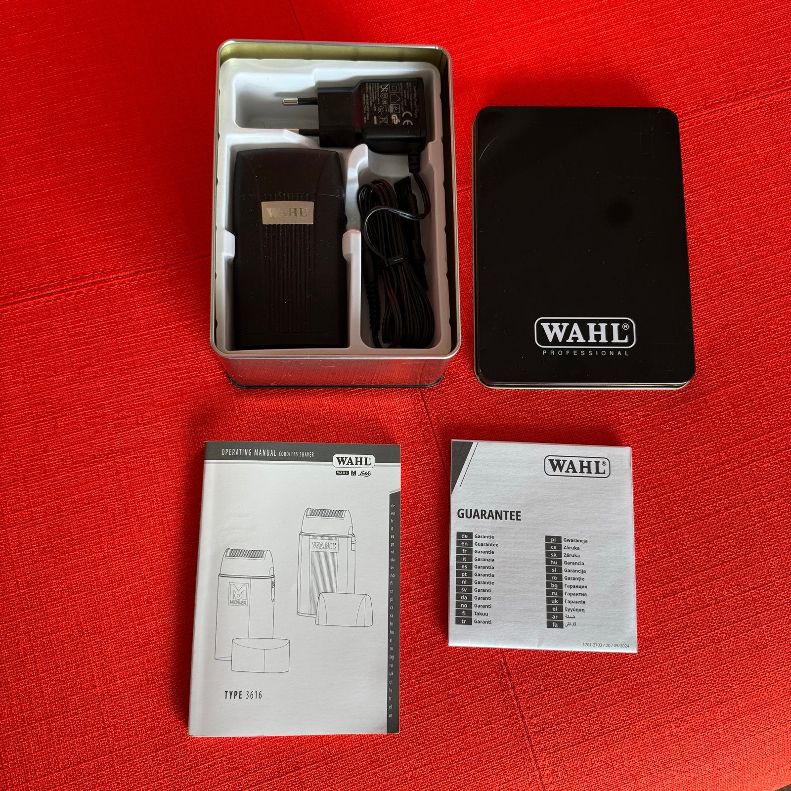 Wahl Super Close Scheerapparaat Type 3616, Ophalen of Verzenden, Zo goed als nieuw, Scheren en Epileren