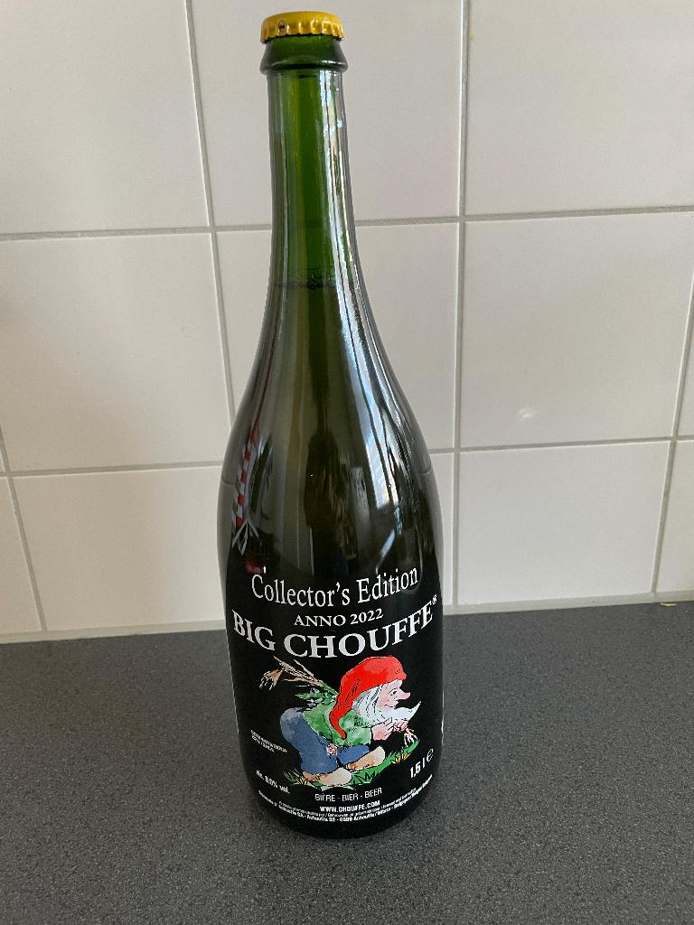 Big Chouffe collector's edition 2022, 40th Birthday Edition, Ophalen of Verzenden, Nieuw, Flesje(s), Overige merken