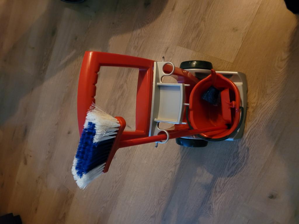 Kinder schoonmaakset met karretje, Kinderen en Baby's, Speelgoed | Overig, Ophalen