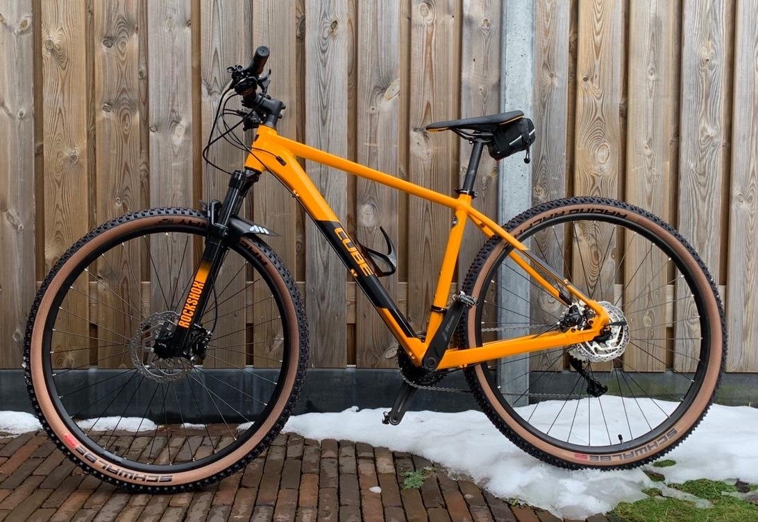 Cube Attention 2021 Deore - Inclusief extra banden, Gebruikt, Hardtail, Heren, Schijfrem