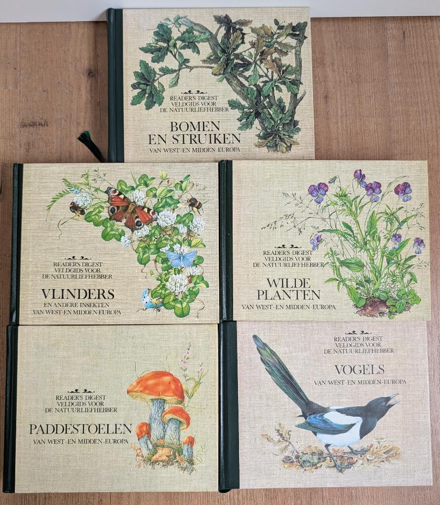 Reader's Digest Veldgidsen - 5 stuks, Boeken, Ophalen of Verzenden, Zo goed als nieuw, Natuur algemeen, Reader's Digest