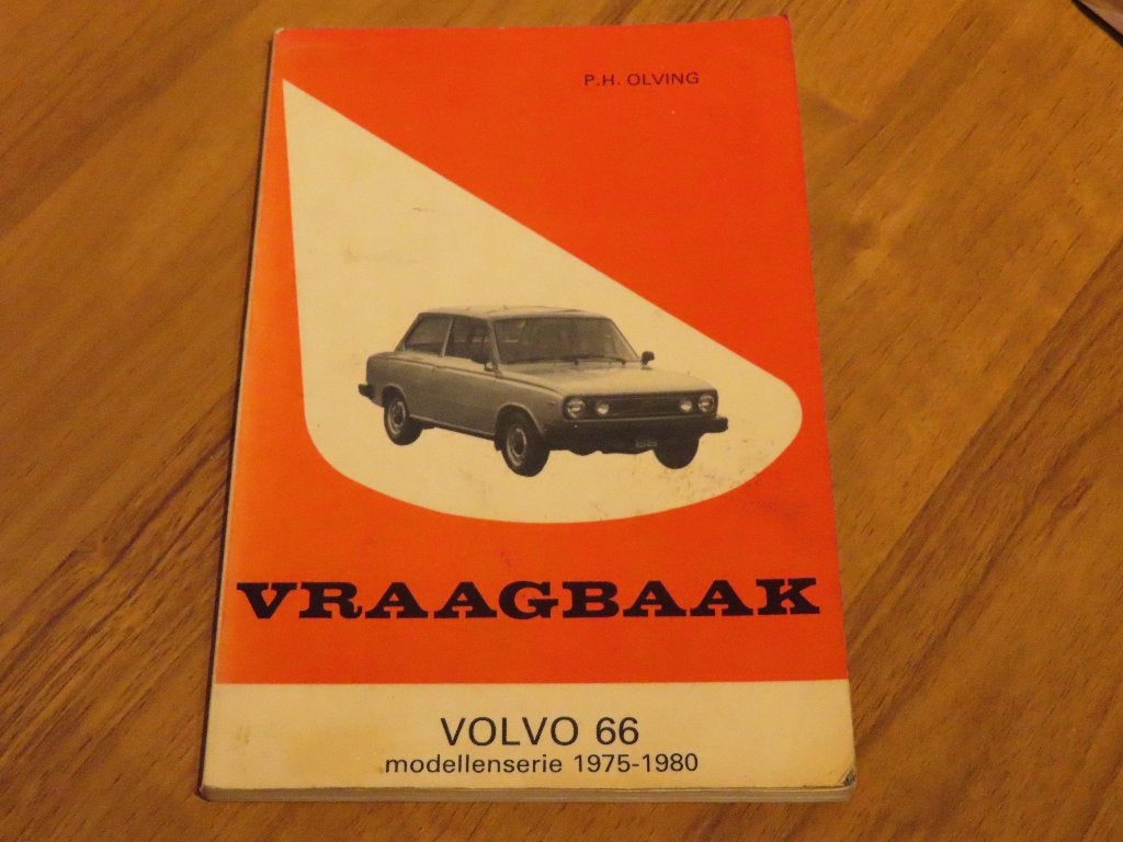 Vraagbaak Volvo 66 1975 - 1980, prima staat!, Ophalen of Verzenden