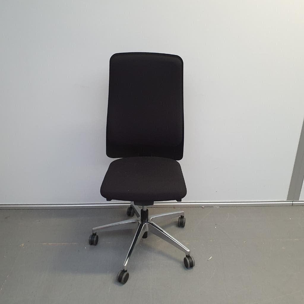 Nieuwe Interstuhl Prosedia bureaustoel - zwarte stof, Ophalen, Gebruikt, Zwart, X