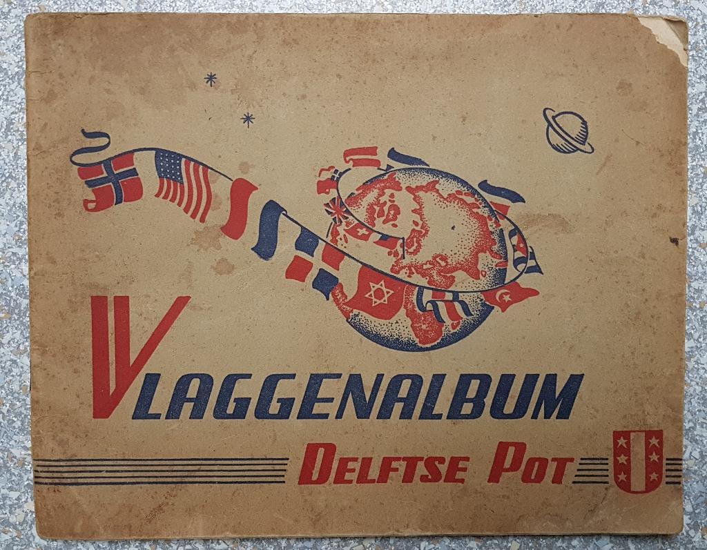 Vlaggenalbum van de Delftse Pot, Boeken, Ophalen of Verzenden, Gelezen, Plaatjesalbum