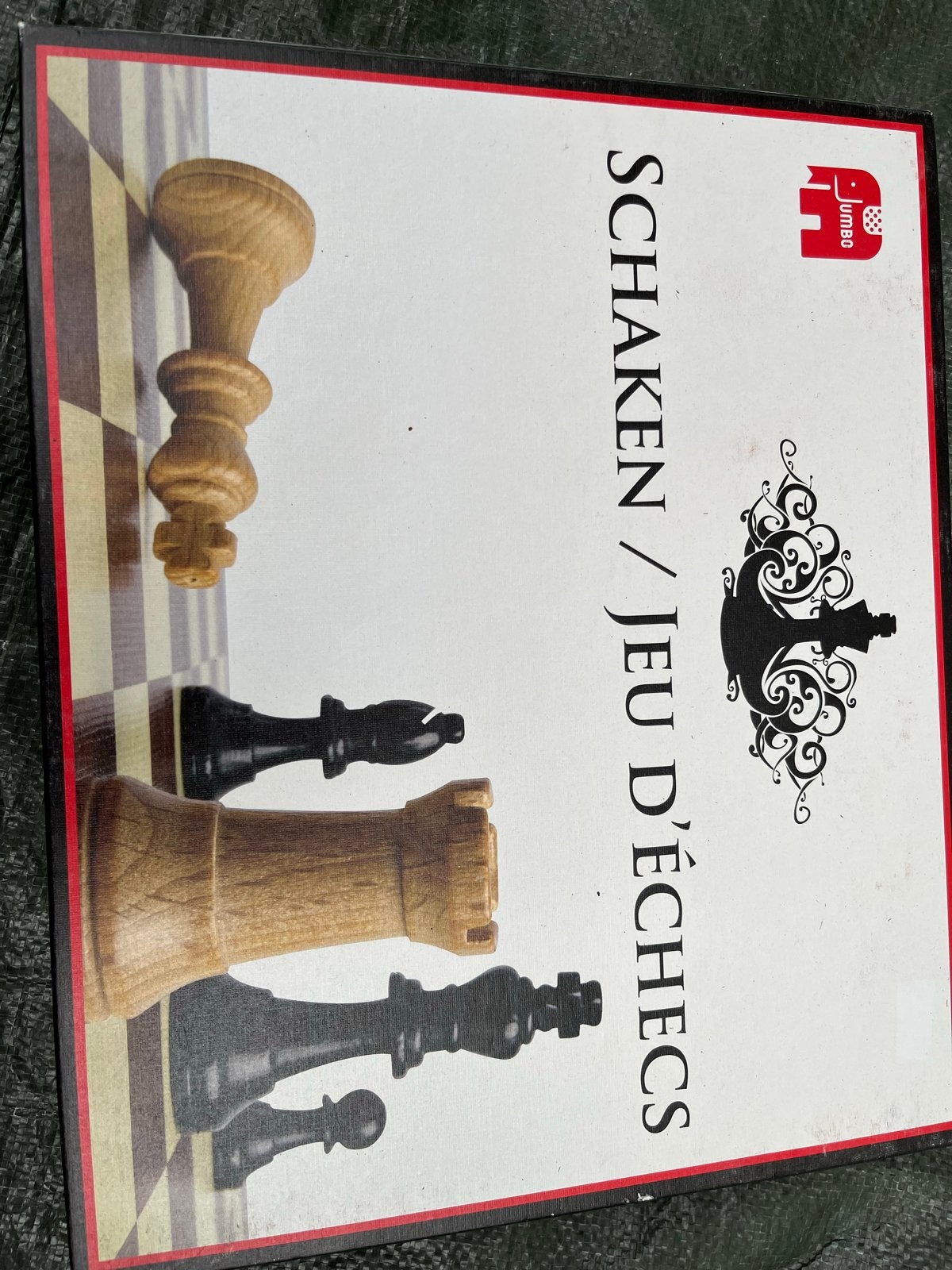 Jumbo Schaken / Jeu d'Échecs - Compleet Schaakspel, Een of twee spelers, Ophalen of Verzenden, Zo goed als nieuw