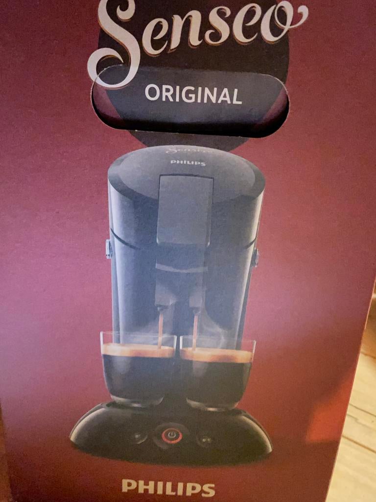 Senseo Original Koffiezetapparaat - Nieuw in doos, Ophalen of Verzenden, 2 tot 4 kopjes, Koffiepads en cups, Afneembaar waterreservoir