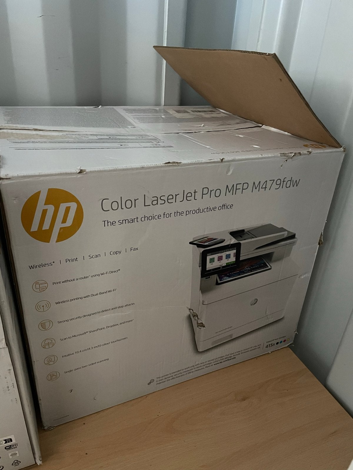 HP Color LaserJet Pro MFP M479fdw All-in-One Printer, Faxen, All-in-one, Ophalen of Verzenden, Zo goed als nieuw