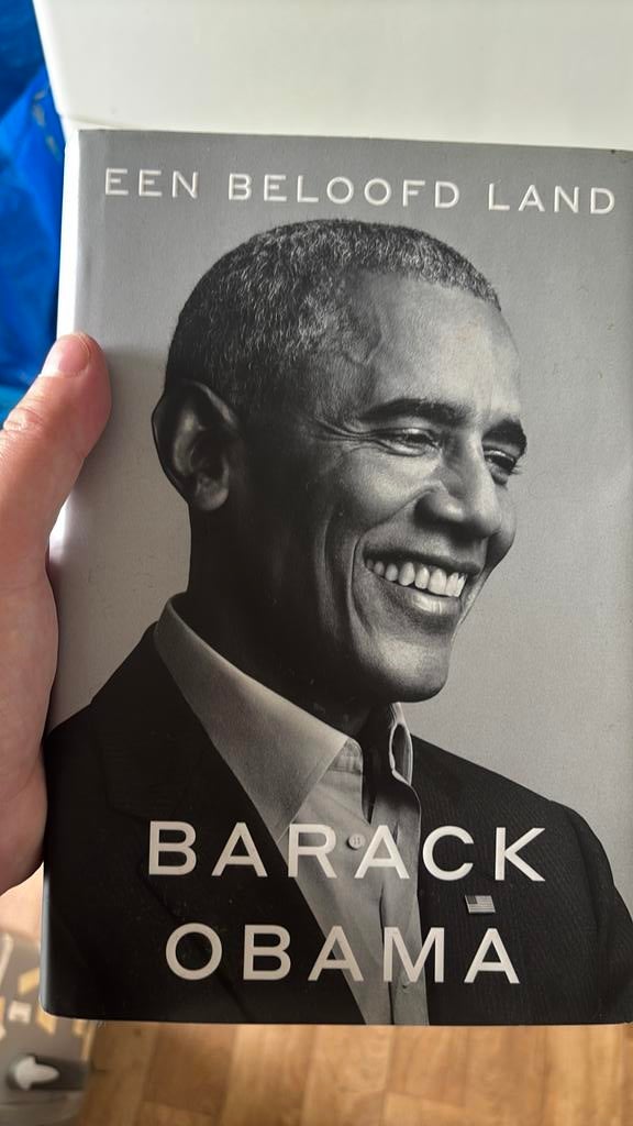 Boek gebonden barack obama, Ophalen of Verzenden, Zo goed als nieuw