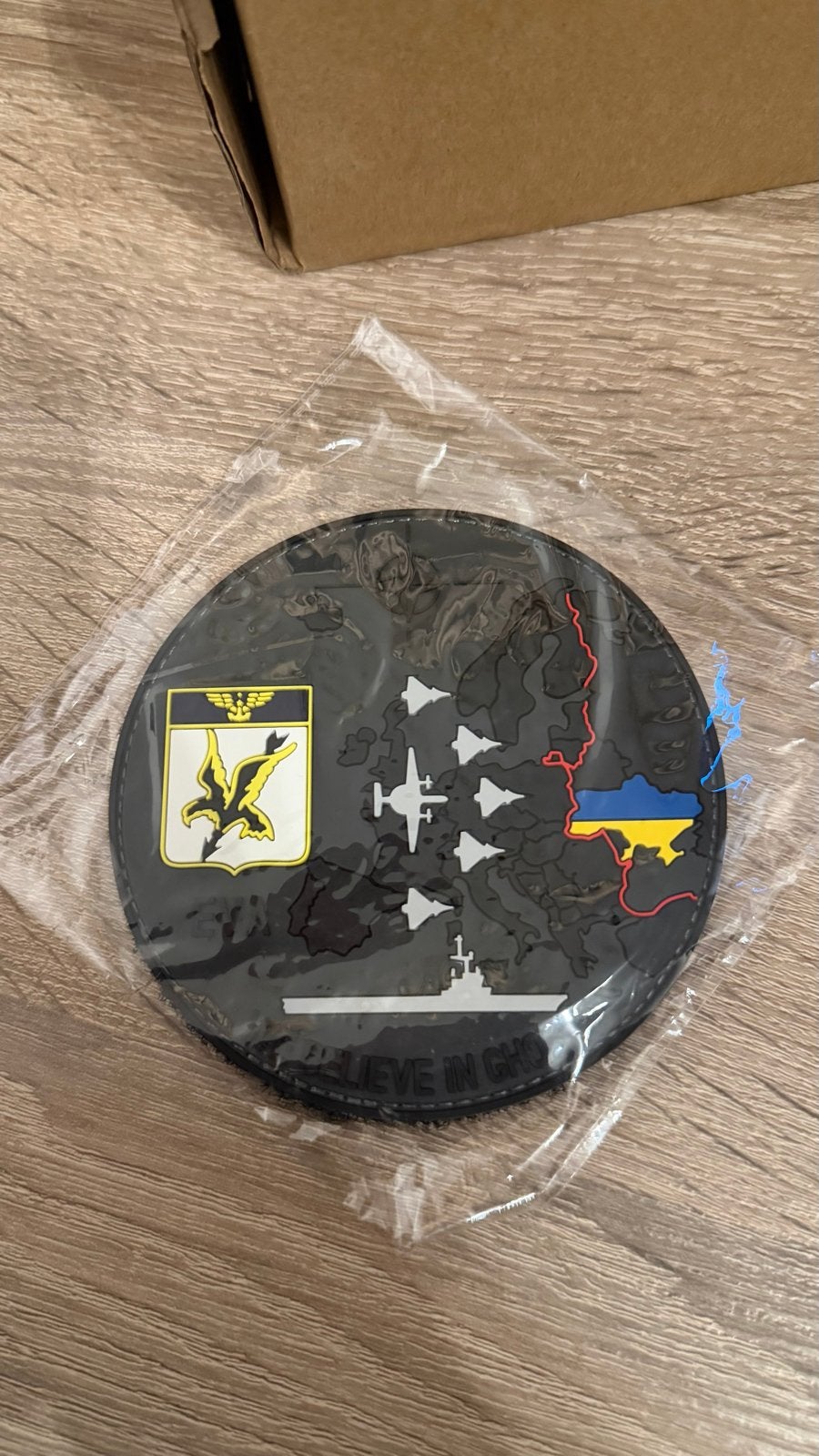 French Navy Flotille 17F We Belive in Ghosts Patch, Ophalen of Verzenden, Overige soorten, Overige gebieden, Embleem of Badge