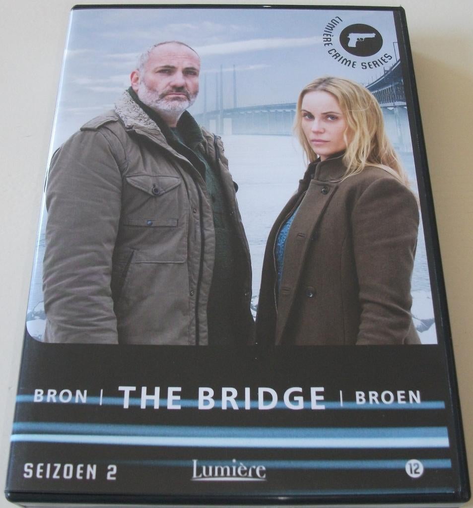 Dvd *** BRIDGE *** 4-Disc Boxset Seizoen 2, Cd's en Dvd's, Dvd's | Tv en Series, Zo goed als nieuw, Thriller, Boxset, Vanaf 12 jaar