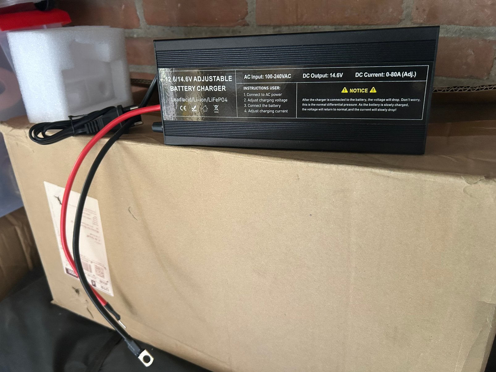 Actie! LifePo4 Lithium acculader., Nieuw