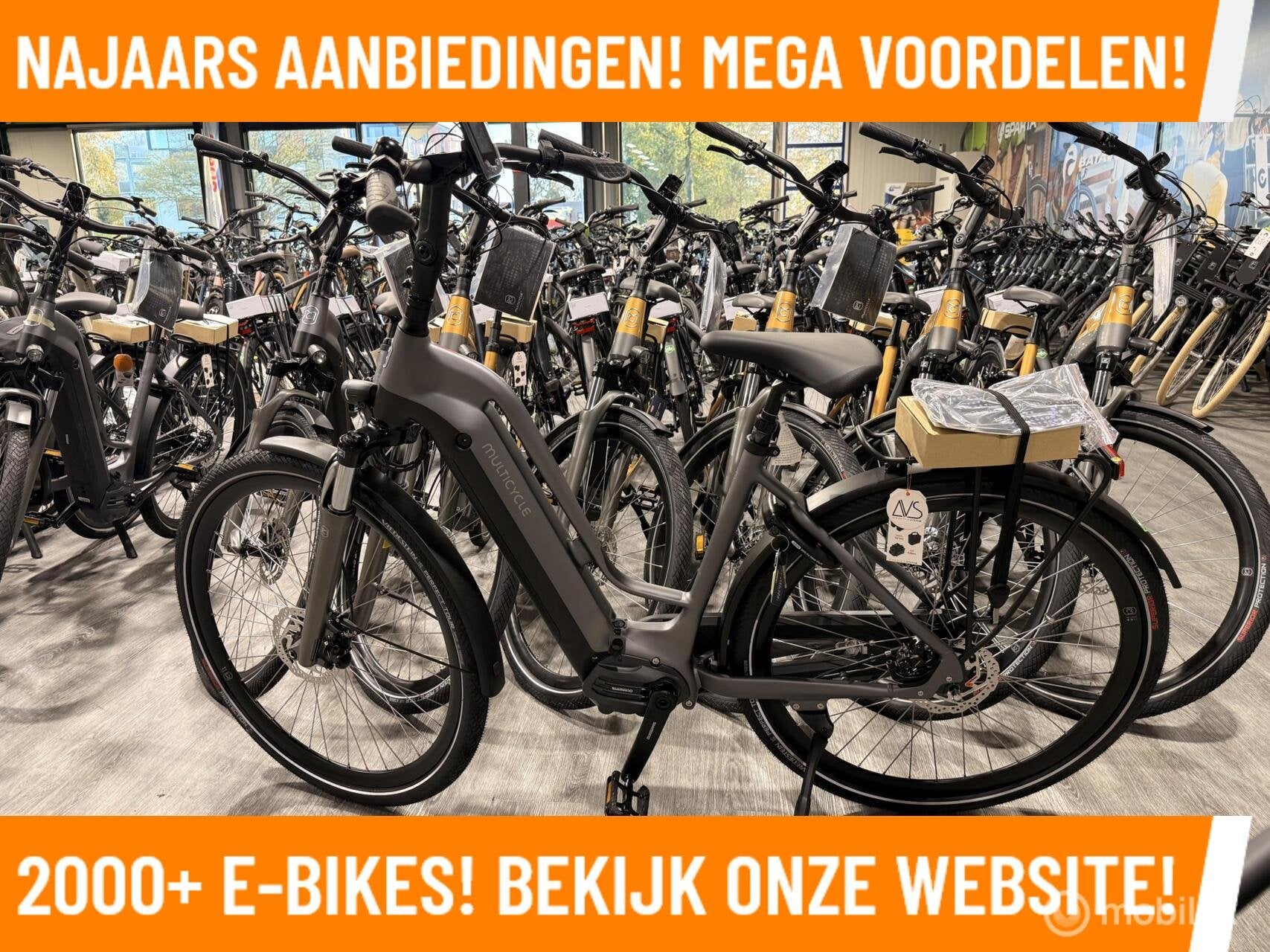Multicycle MEGA DEALS Shimano Motor MAGAZIJN OPRUIMING!, Fietsen en Brommers, 51 tot 55 cm, Nieuw, 50 km per accu of meer, Overige merken