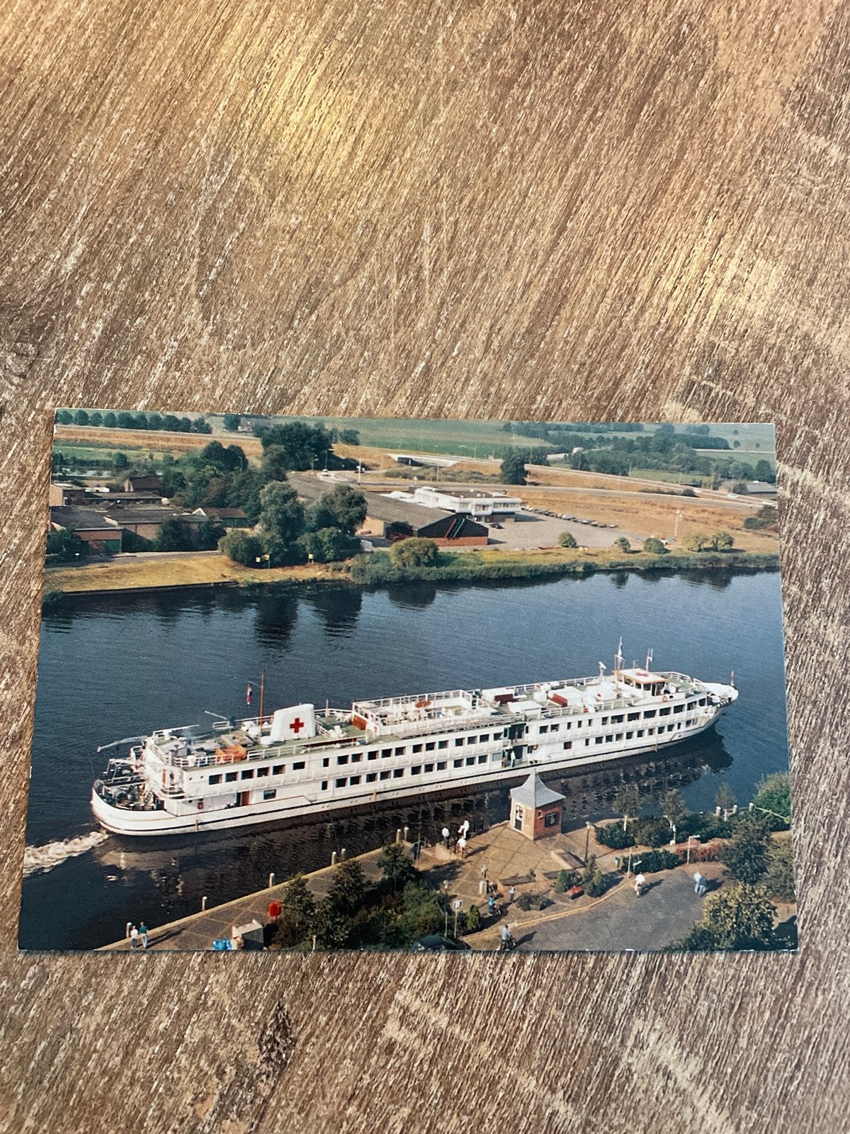 Ansichtkaart MPS J. Henry Dunant - Nederlandse Rode Kruis, Ophalen of Verzenden, 1980 tot heden, Gelopen