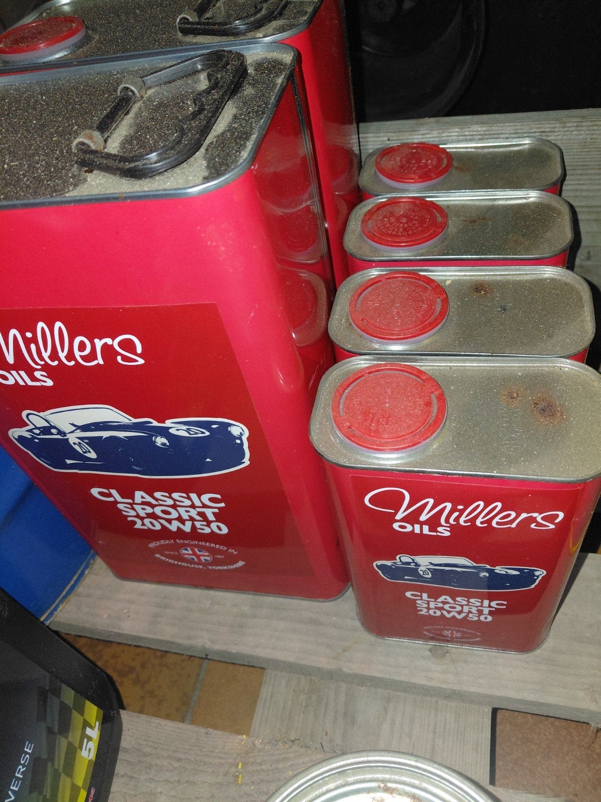 Millers klassieke olie. Diverse soorten., Ophalen
