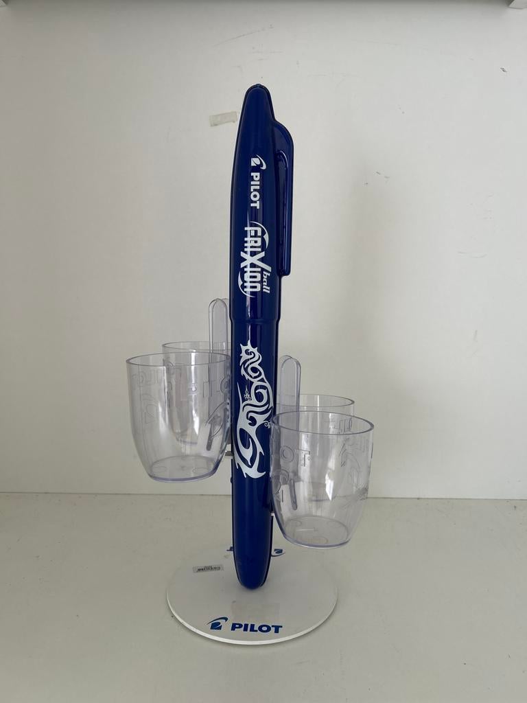 Pilot Frixion Pen Display met 3 Bekers, Ophalen of Verzenden, Zo goed als nieuw