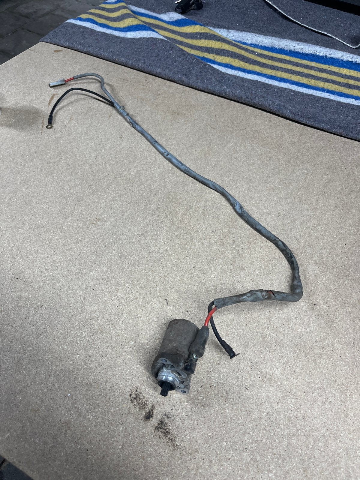 Gebruikte startmotor met kabel Piaggio nrg, Fietsen en Brommers, Ophalen, Gebruikt, Overige typen, Piaggio