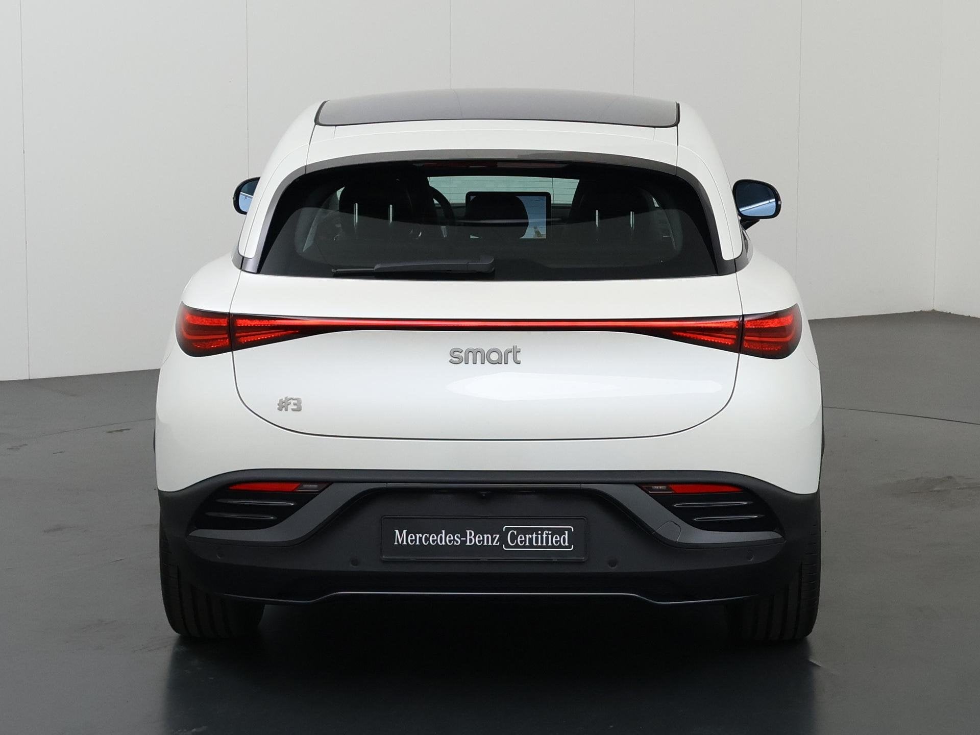 smart #3 Pro 49 kWh | Stoel-stuurwiel verwarming | Drive Pil, Auto's, Automaat, 1780 kg, Leder en Stof, Wit