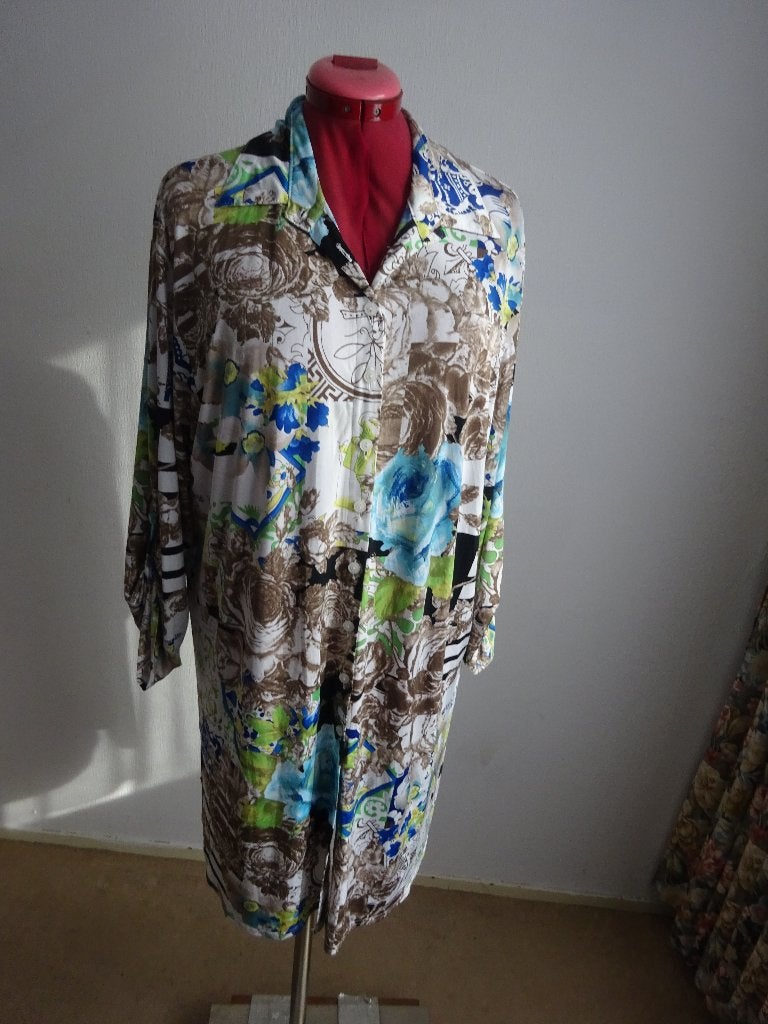 Magna blouse jurk mt 48/50, Meerkleurig, Jurk, Nieuw, Ophalen of Verzenden