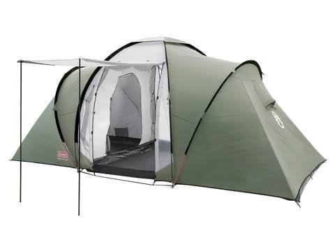 Coleman Ridgeline 4 Plus Tent - 4-persoons tunneltent, Caravans en Kamperen, Ophalen, Gebruikt, Tot en met 4