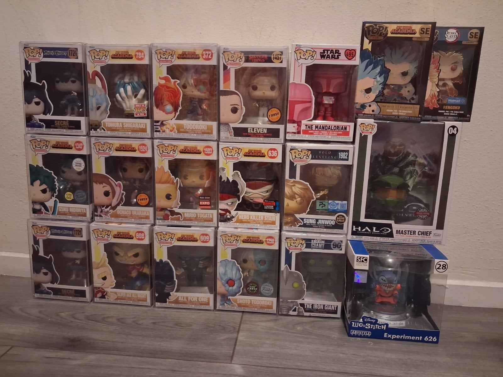 Grote collectie Funko Pop! figuren (o.a. My Hero Academia), Ophalen of Verzenden