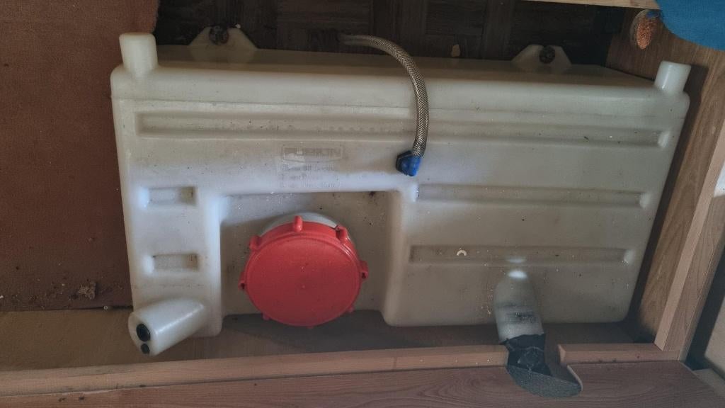 Watertank tank drinkwater camper Wit schoon water, Verzenden, Gebruikt