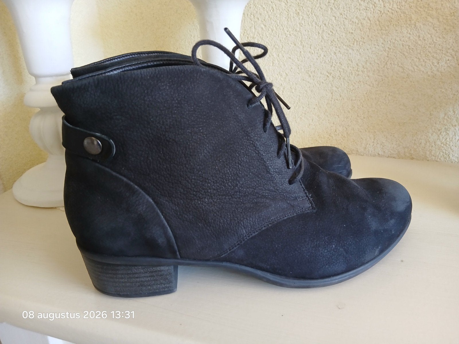 Durea maat 6 /39 wijdte K, Kleding | Dames, Schoenen, Durea, Zwart, Lage of Enkellaarzen, Ophalen of Verzenden