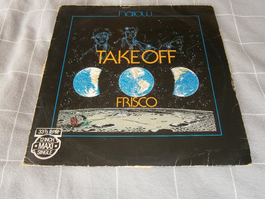 Harlow – Take Off / Frisco. 1980. CBS 12-8756. Disco, Cd's en Dvd's, Vinyl | Dance en House, Ophalen, Gebruikt, Fotohoes, Disco